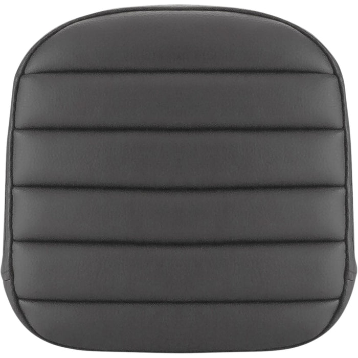 SADDLEMEN 0822-0472 040746 Sissy Bar Pad - Tuck-n-Roll - Black - FL '99-'23