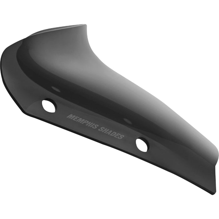 MEMPHIS SHADES 2310-0981 MEP88610 Spoiler Windshield 2" - dark black smoke - flhx
