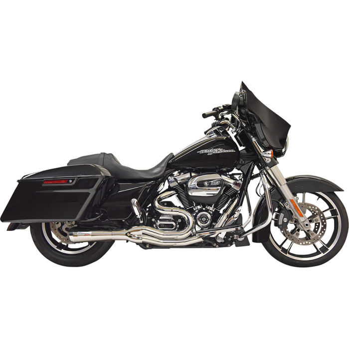 BASSANI XHAUST 1800-2506 1F72C Road Rage II 2-Into-1 Mid-Length Exhaust System - Chrome