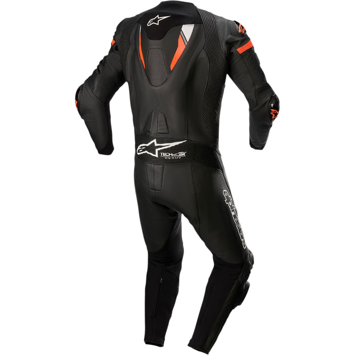 ALPINESTARS Missile Ignition v2 1-Piece Leather Suit Black/Red - Fluo US / EU