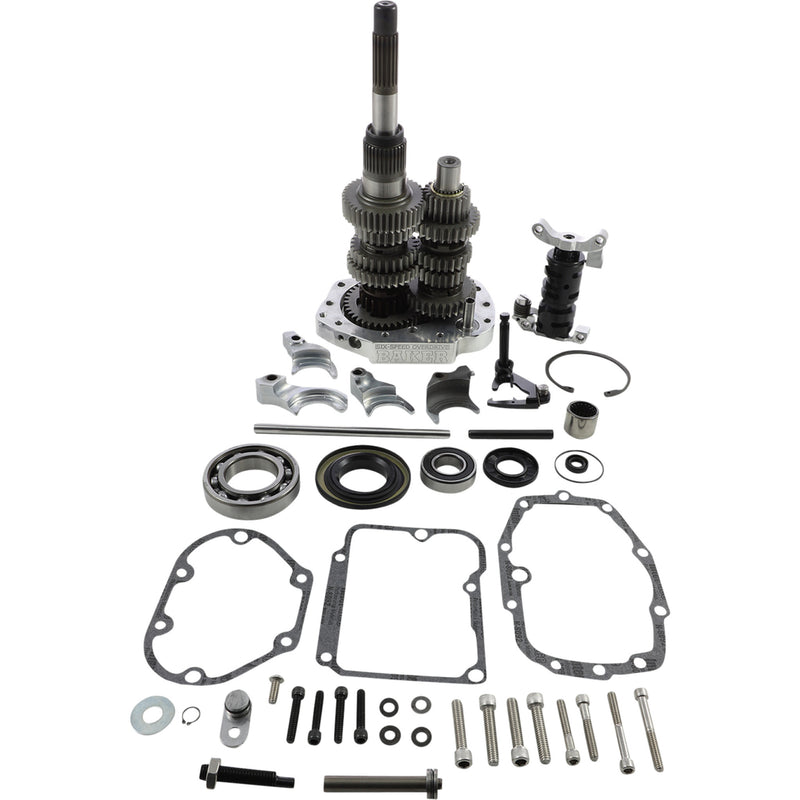 Baker Drivetrain OD6 Gear Set - OD6-401-02 For Harley Motorcycles 1990-1997