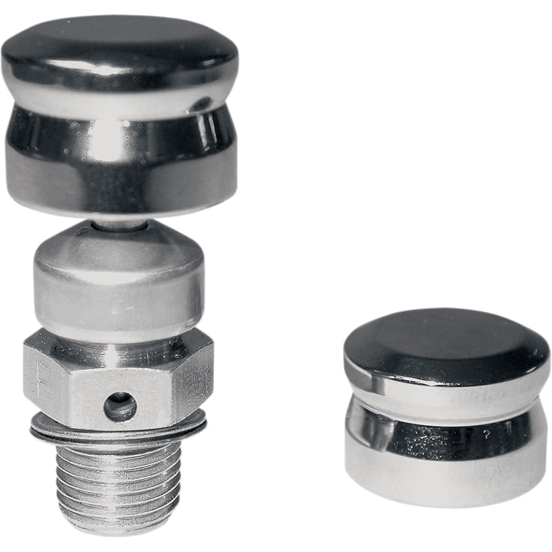 DRAG SPECIALTIES 0950-0101 Compression Release Caps Compression Release Cap - Chrome