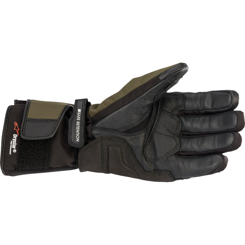 ALPINESTARS Denali Aerogel Drystar® Gloves Black - Forest/Fluo Yellow
