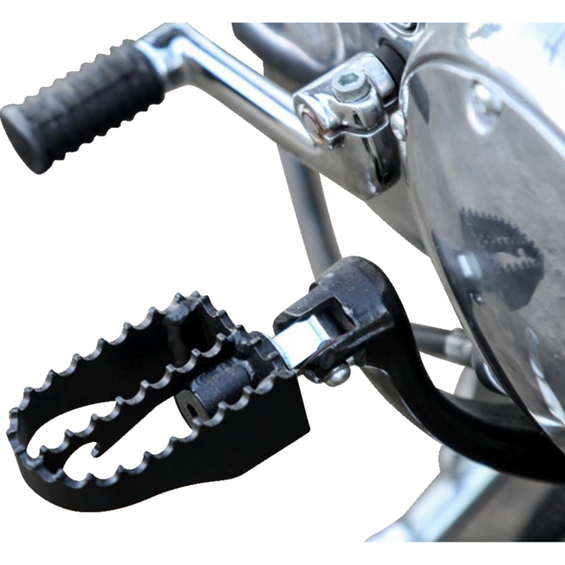 Burly Brand MX Footpegs - B13-1009B For Harley Motorcycles 1997-2026