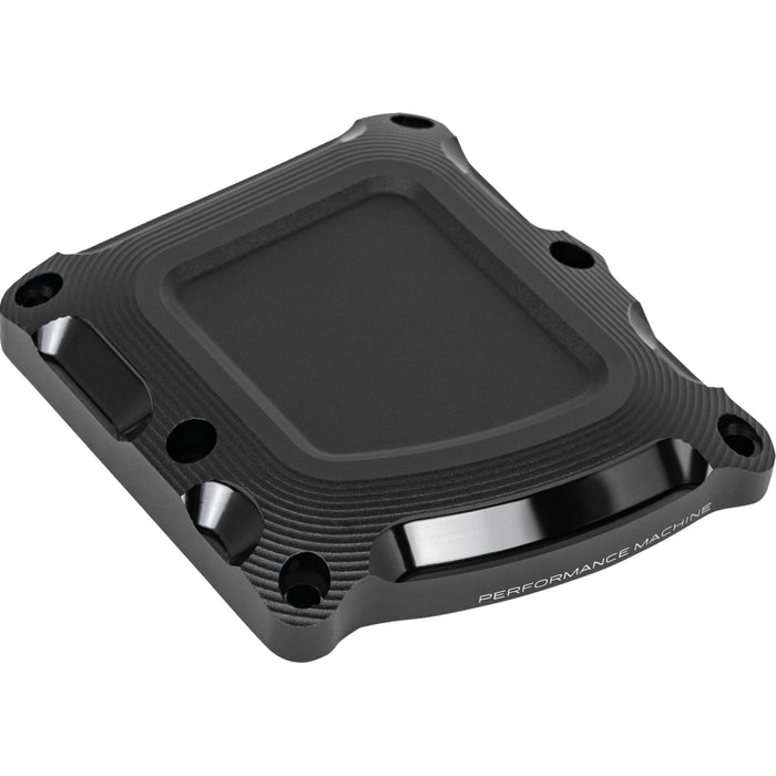 PERFORMANCE MACHINE (PM) 0940-2139 0203-2021-SMB Transmission Top Cover - Race Series Transmission Cover - Black Ops - M8