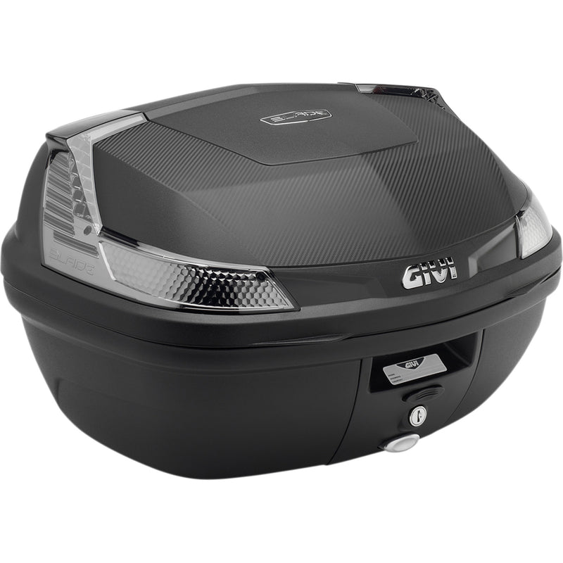 GIVI 3516-0235 B47NTMLA Monolock Blade 47 Liter Top Case Top Case - Smoke Lens - 47 Liter