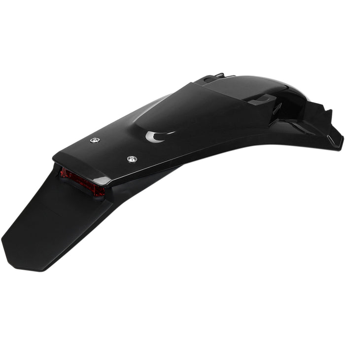 UFO 1403-2666 HU03388001 Enduro Rear Fender with light - black