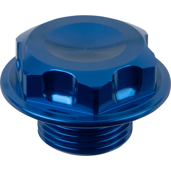 MOOSE OFFROAD 0410-0379 C23-5241L Steering Stem Nut blue