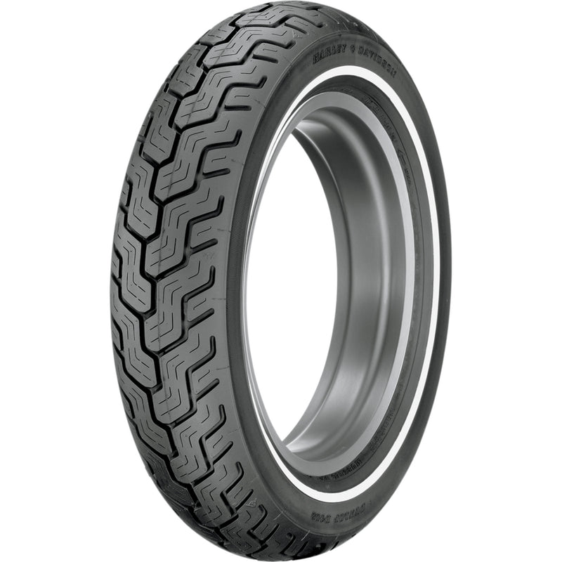 DUNLOP 3018-91 45006847 D402 Tire Tire - D402 - Rear - MT90-16 - Narrow Whitewall - 74H