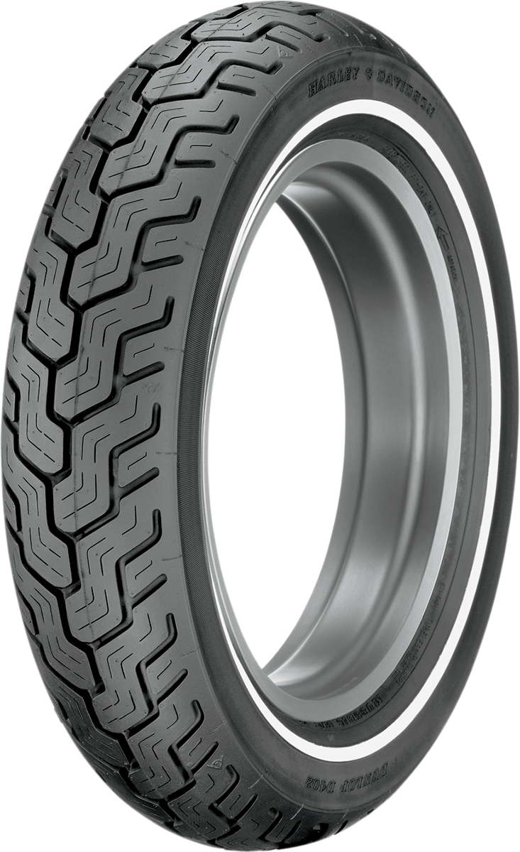 DUNLOP 0308-0002 45006751 The Harley-Davidson® D402™ — Rear Tire - MU85B16 - Small Whitewall