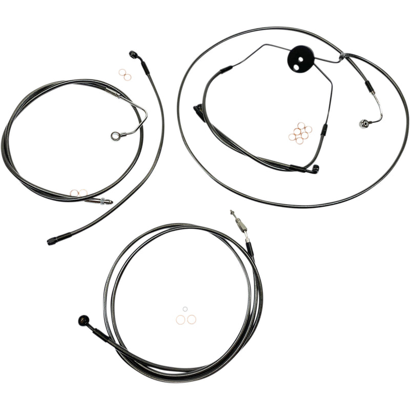 Magnum Shielding Cable Kit - 487004 For Harley Touring 2008-2012