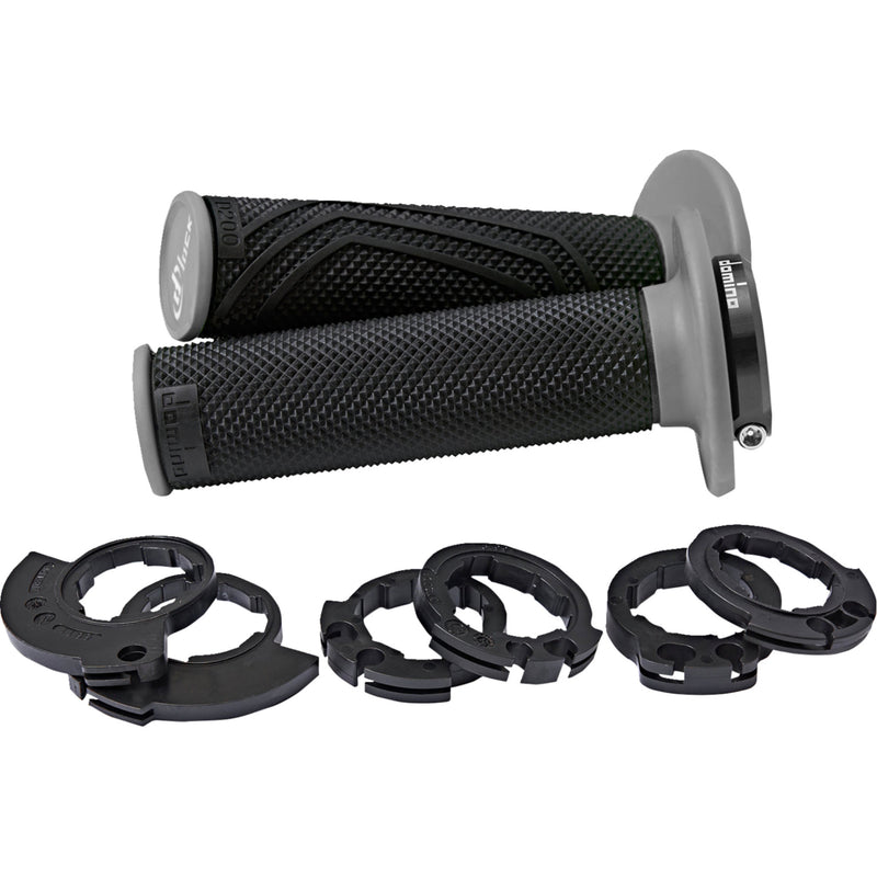 Domino D200 Grips - D20046C4052H8-0 For Gas Gas Dirt Bikes 2000-2026 | Beta Dirt Bikes 2000-2026 | Rieju Pro / Racing / Ranger / Six 2021-2024