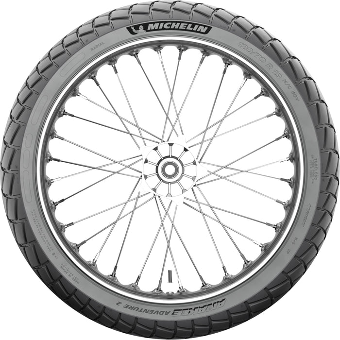 MICHELIN 0316-0700 48372 Anakee Adventure 2 Tire Tire - Anakee Adventure 2 - Front - 90/90-21 - 54V