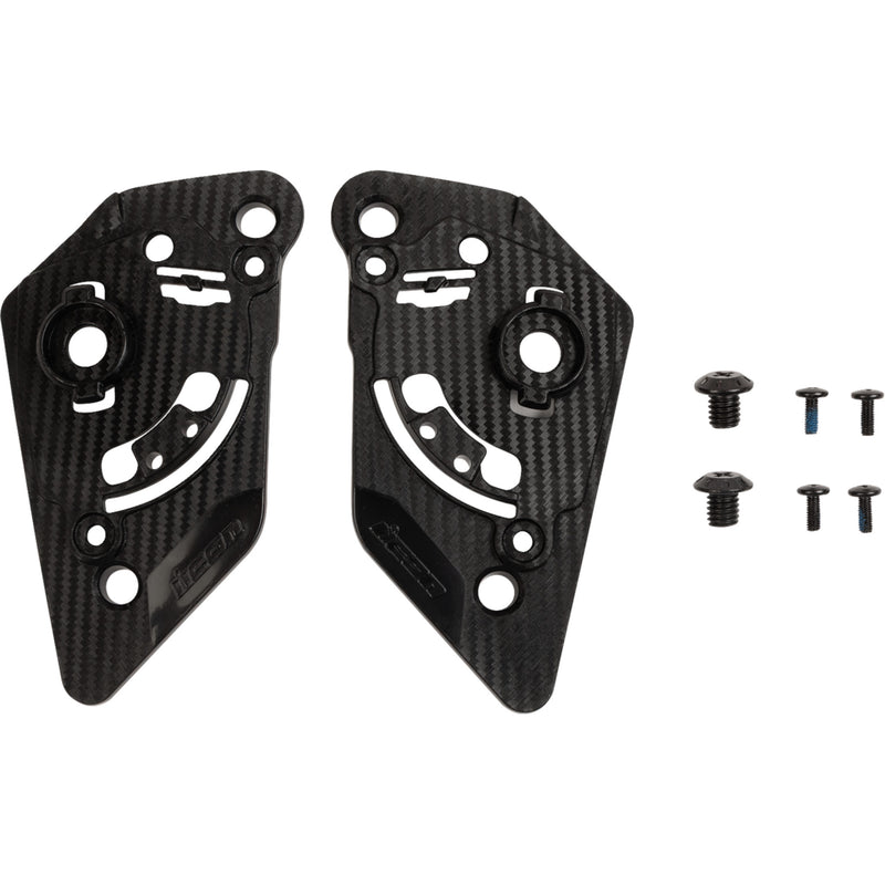 ICON 0133-1707 Ultraflite™ Helmet Pivot Kit Ultraflite™ Pivot Kit - Black