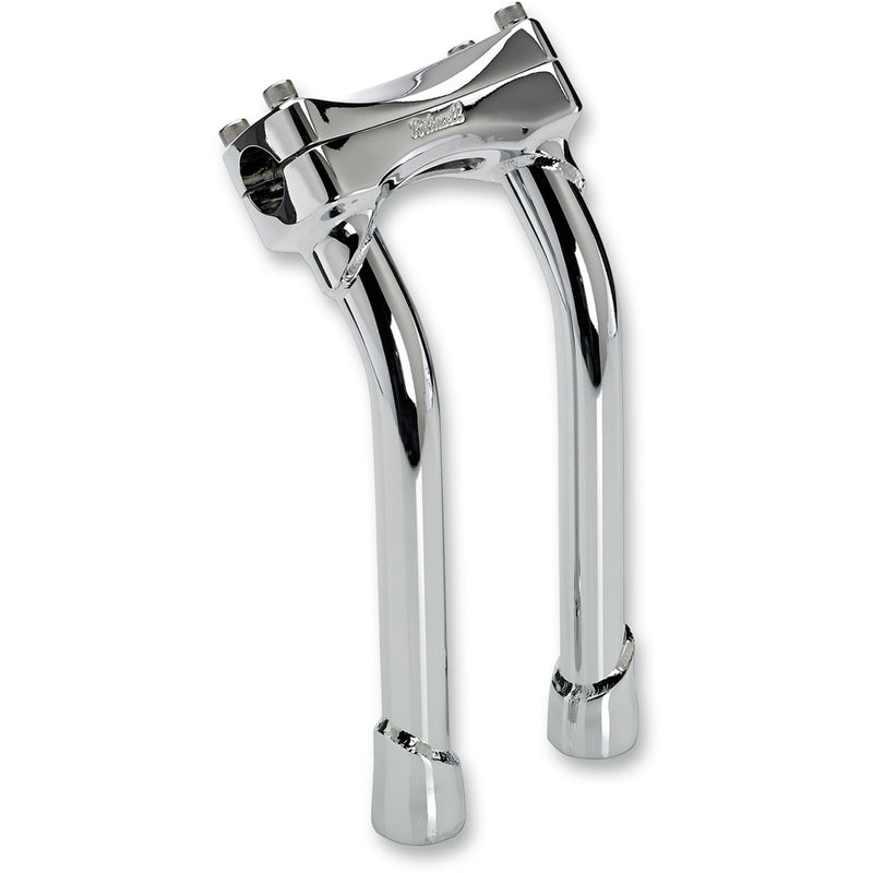 BILTWELL Murdock Handlebar Riser Risers - Pullback Chrome