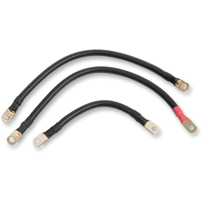 Terry Components Battery Cable Kit - 22050 For Harley Touring 1993-2006