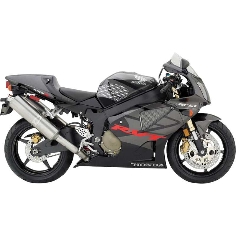 Stompgrip Sticker Kit - 55-10-0015C Honda RVT1000R / Super Hawk / VTR1000F Super Hawk 996 2001-2006