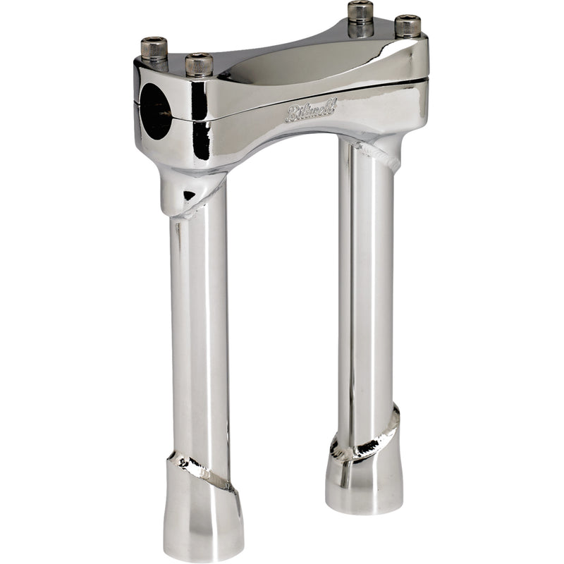 BILTWELL 0602-1568 6403-105-08 Murdock Handlebar Risers 8" - chrome