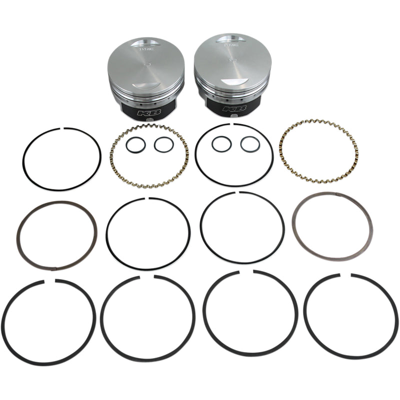 KB Performance Piston Kit - KB348.STD For Harley Motorcycles 1999-2006