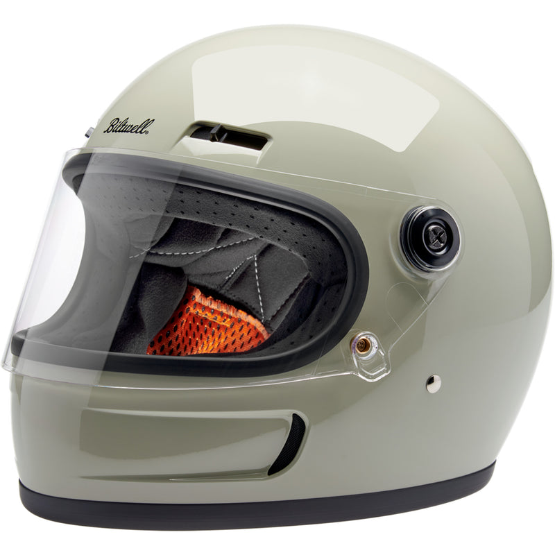 BILTWELL Gringo SV Helmet Gloss - Chalk Gray