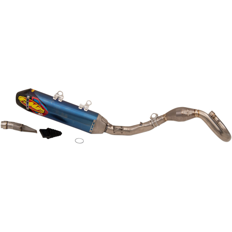FMF Factory 4.1 RCT Exhaust System Anodized Titanium - 045639 For KTM 450 Factory Edition / SX-F 450 / XC-F 450 2018-2022 | Gas Gas 450F 2021-2023