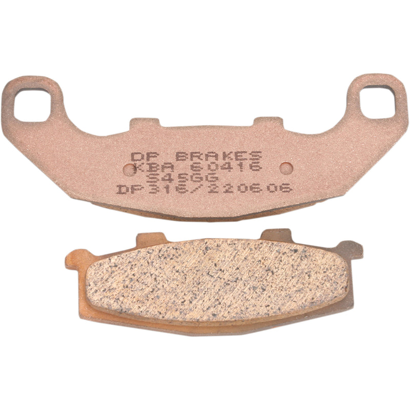 Dp Brakes Brake Pad - DP316 Kawasaki Ninja 250R / Zephyr 1988-2007