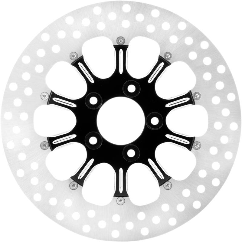 Performance Machine (pm) Revel Brake Rotor - 0133-1523RELS-BMP For Harley Motorcycles 2000-2017