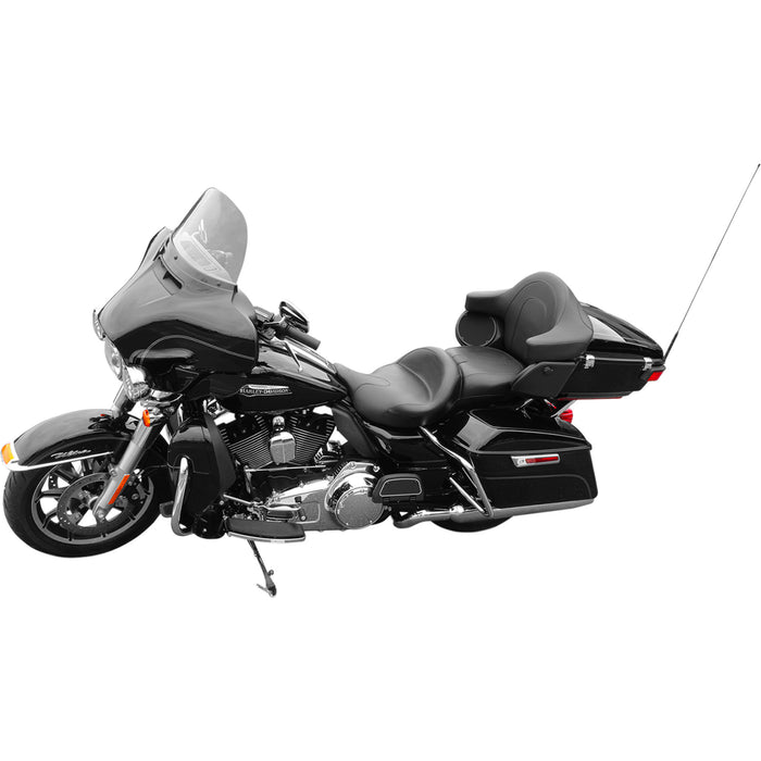 MUSTANG 0801-0932 76860 Vintage Summit Touring 2-Up Vinyl Seat - With Receptacle - FL '08+