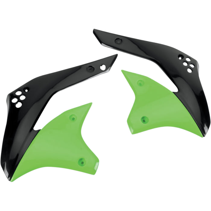 UFO 0520-0382 KA03770-026 Replacement Radiator Shrouds Radiator Shrouds - Green