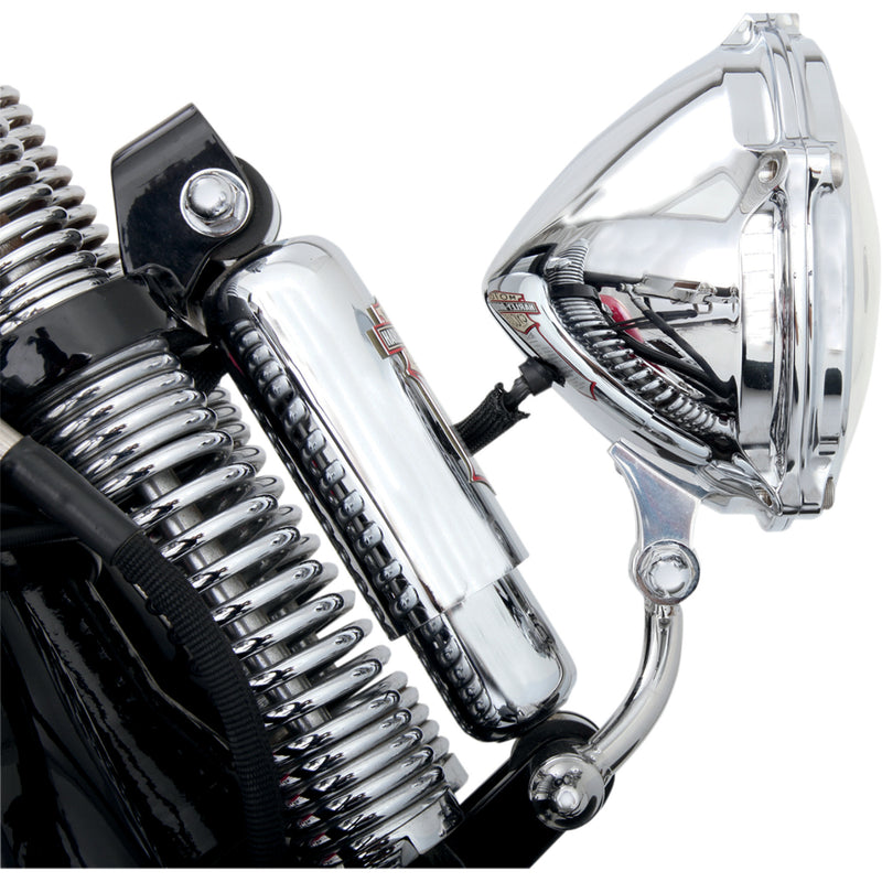 Rsd Nostalgia Relocation Bracket - 0207-2000 For Harley Softail 1988-2011