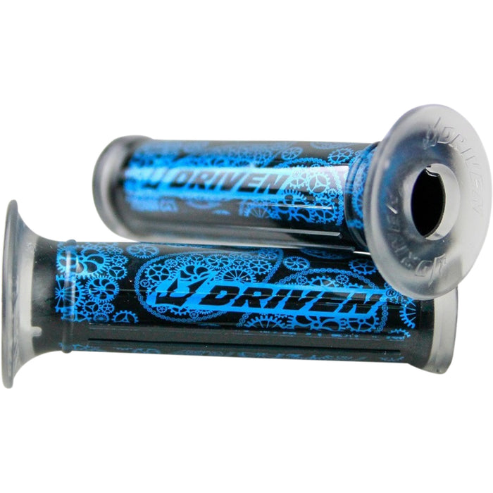 DRIVEN RACING 0630-2705 D335 BL Bandana Grips Grips - Bandana - Blue