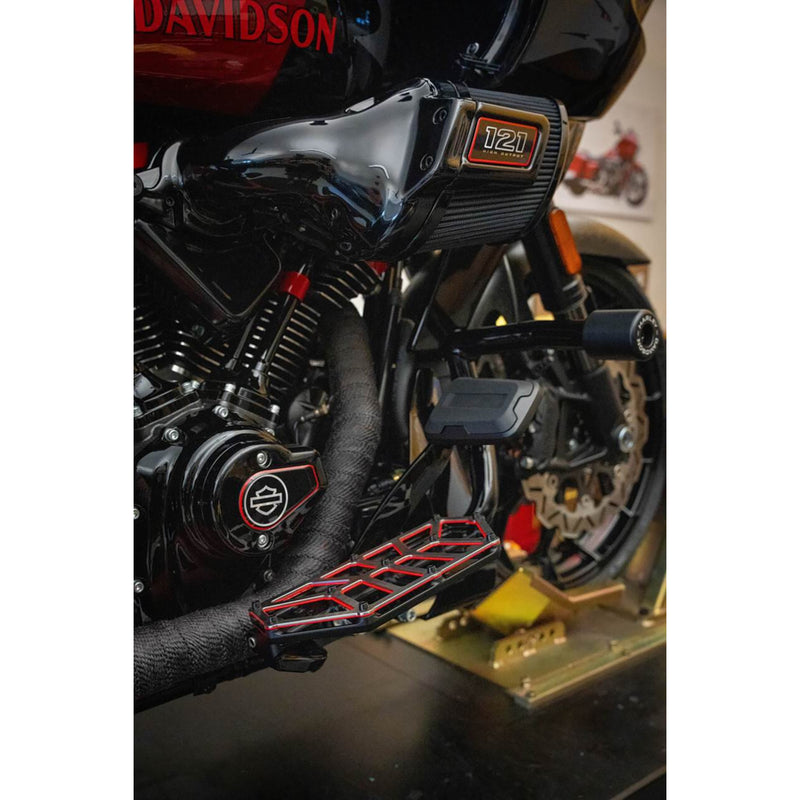 Kodlin Usa NXL Floorboards - K73253-RL For Harley Motorcycles 1980-2026