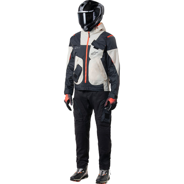 ALPINESTARS Mogress Air Jacket Black/Almond/Hot - Orange