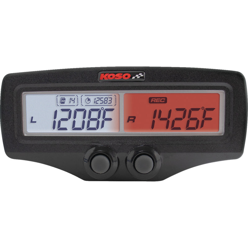 KOSO NORTH AMERICA 2212-0864 BA006010 EGT-02R Dual Sensor EGT-02R Standard Dual Sensor Meter