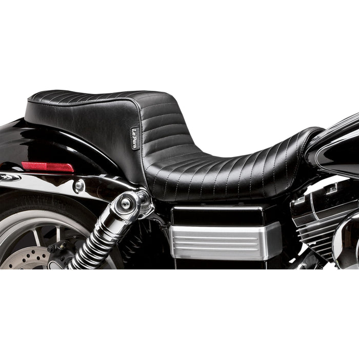 LE PERA 0803-0617 LK-021PT Cherokee Seat - Pleated - Black - FL/FX '06-'17