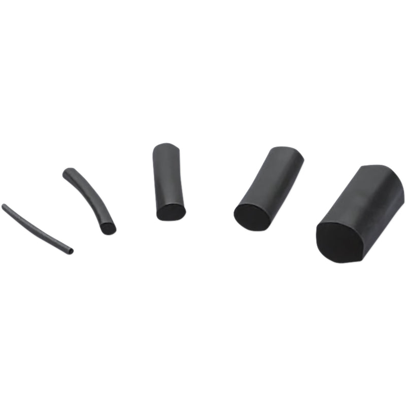 DRAG SPECIALTIES DS-305190 Black Shrink Tubing Shrink Tube .1875" to .052" - 5FT - Black