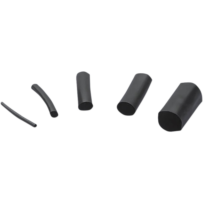 DRAG SPECIALTIES Black Shrink Tubing Tube .250" to .125"