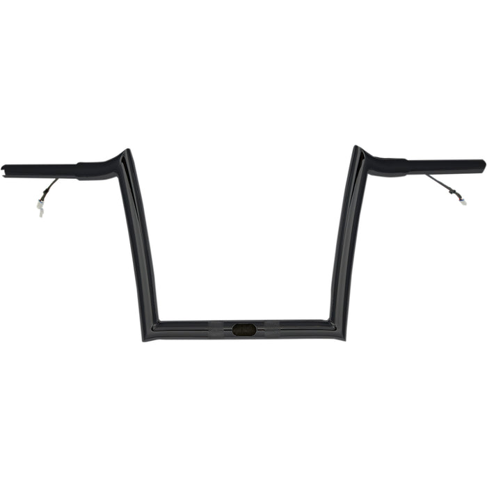 PAUL YAFFE BAGGER NATION 0601-5315 H00913-W Pre-Wired Monkey Bar Handlebar - OEM - Pre-Wired - 10" - Black