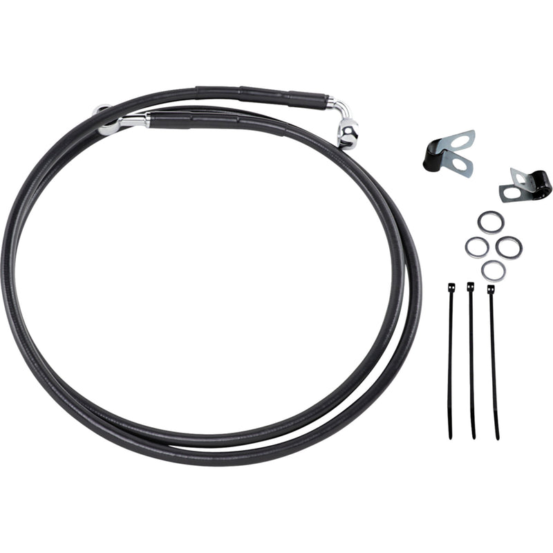 Drag Specialties Brake Line For Harley Softail Standard / Softail Custom / Dyna Wide Glide 1984-2005