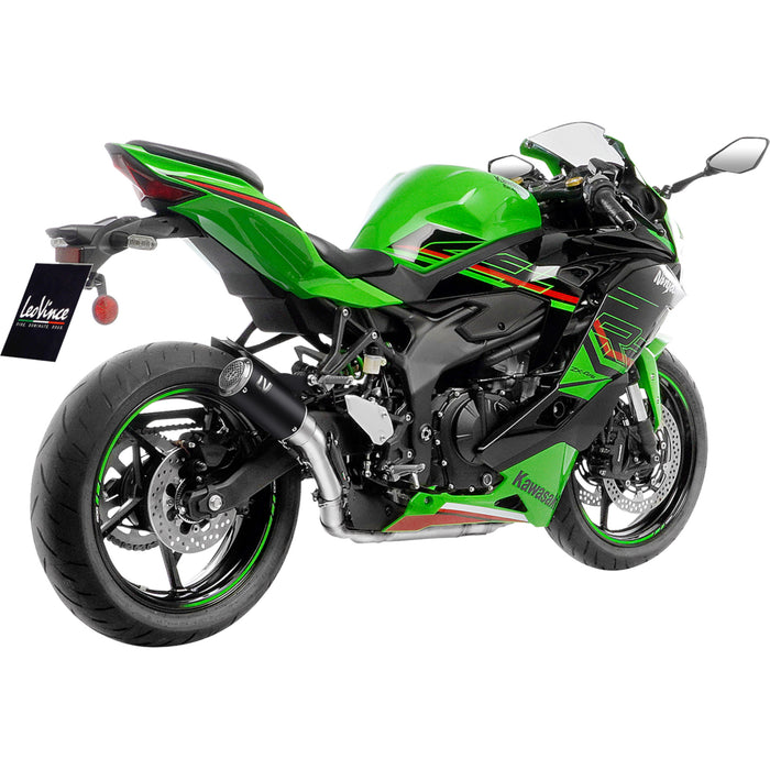LEOVINCE 1811-4843 15409SBU LV Corsa S Black Edition Slip-On Muffler kawasaki zx-4r/rr