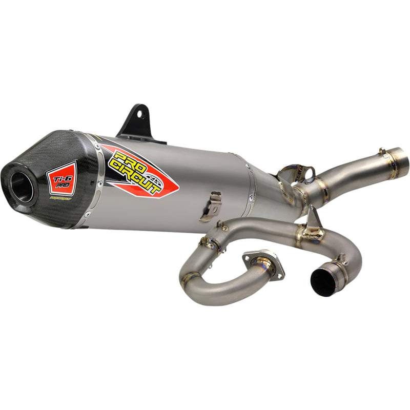 Pro Circuit Ti-6 Pro Single Canister Exhaust System - 0332045FP Yamaha YZ 450 2020-2021