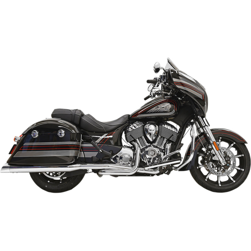 Bassani Xhaust Cross-Under Exhaust System - 8C16S For Indian 2014-2019