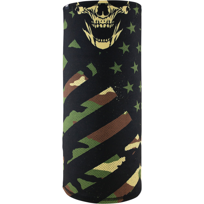 ZAN HEADGEAR 2502-0268 TL456 Motley Tube® SportFlex® Neck Tube patriotic woodland camo