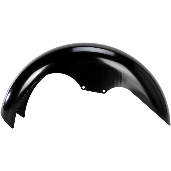 KLOCK WERKS 1401-0433 KWF-01-0113-2014 Tire Hugger Front Fender for Dresser - Level Fender Kit - Steel - Black - 21" - FL