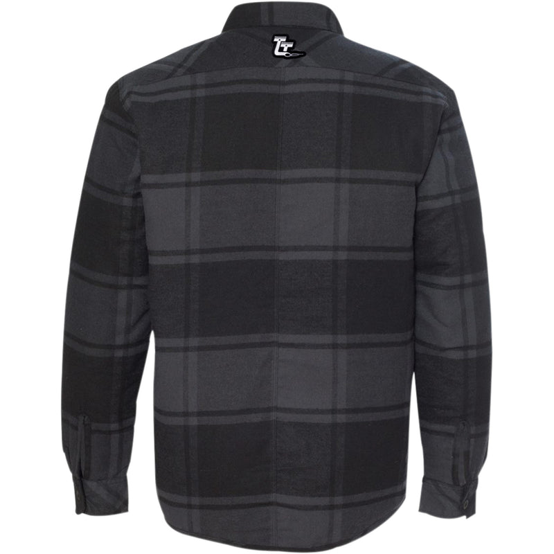 THROTTLE THREADS 3001-0730 DRG24J86BKMR Drag Specialties Plaid Quilted Jacket Drag Specialties Quilted Plaid Jacket - Medium