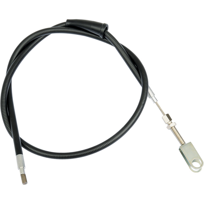 BARNETT 0652-0453 101-30-11013HE6 High-Efficiency Black Vinyl Clutch Cable - +6"