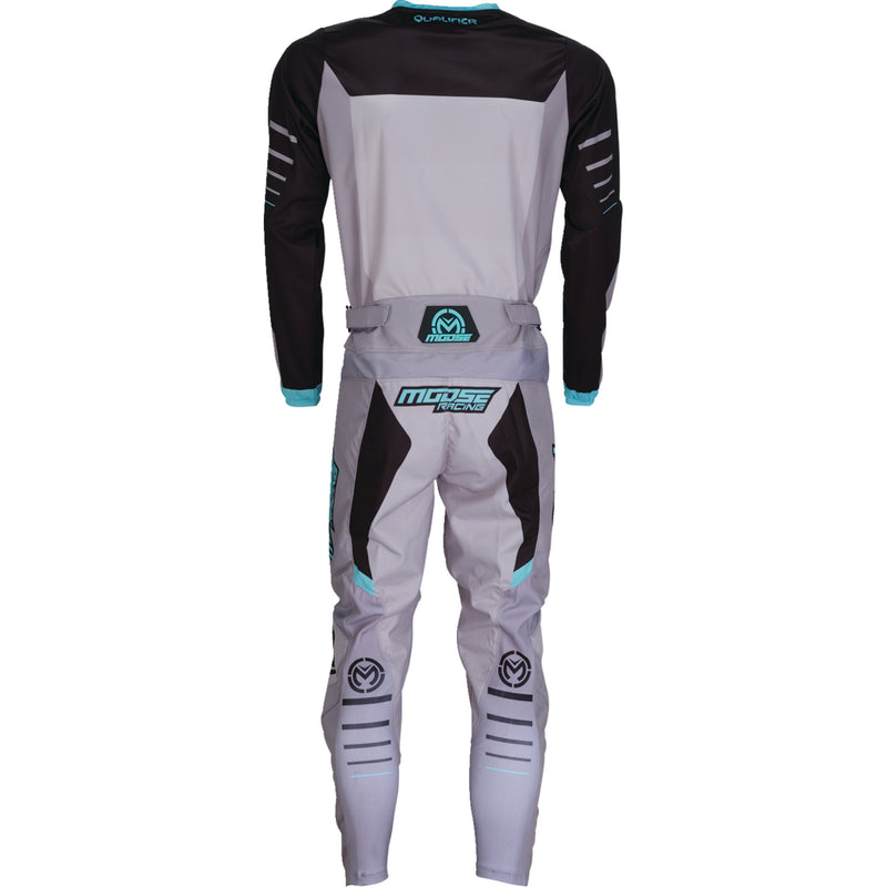 MOOSE OFFROAD Qualifier® Pants Gray/Teal - US
