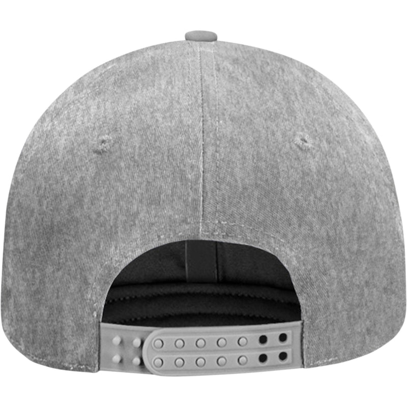 YAMAHA APPAREL 2501-3916 NP21A-H2737 Yamaha Curved Bill Hat Yamaha Flannel Hat - Heather Gray/Blue