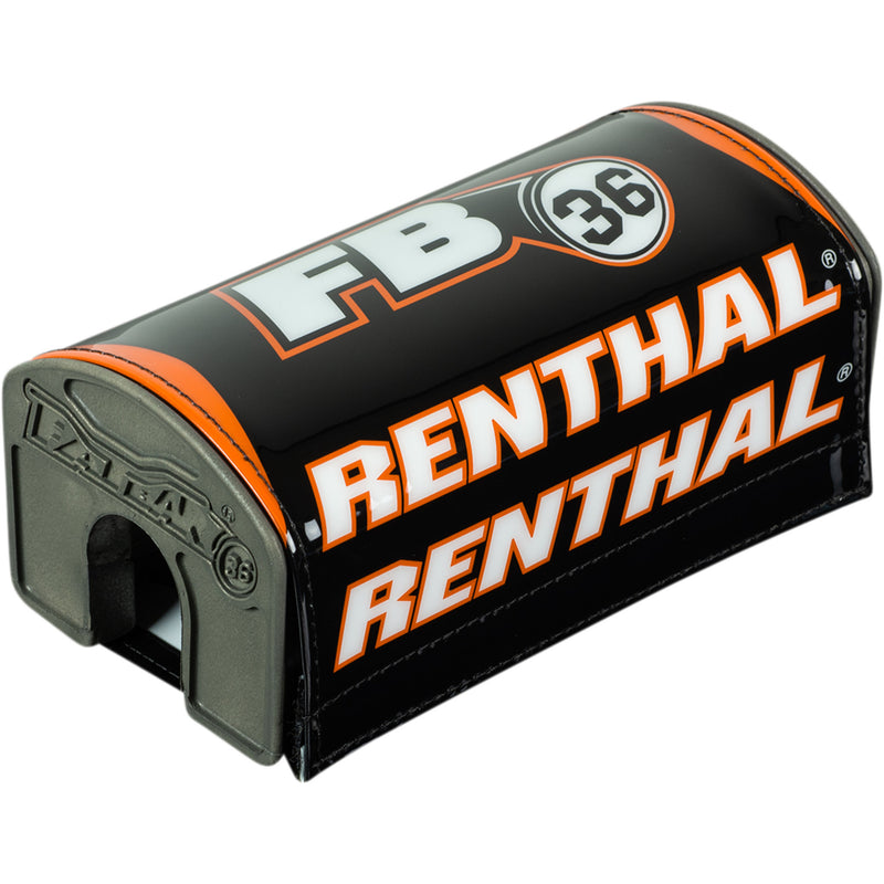 RENTHAL 0601-5620 P347 Fatbar36™ Bar Pad Bar Pad - Fatbar36™ - Black/Orange