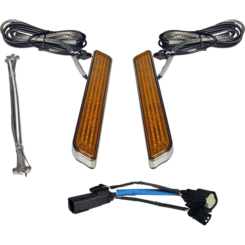 Custom Dynamics Fork Light - CD-FORK-SS6-AC For Harley Touring 2010-2013